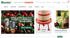 Desktop Screenshot of fermier.ro